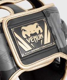 Шолом Venum Elite Headgear Dark Camo Gold, Фото № 5