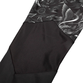 Компрессионные штаны Venum Art Spats Black White, Фото № 7
