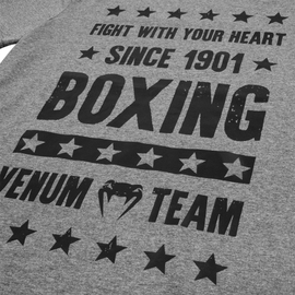Футболка Venum Boxing Origins T-shirt Grey, Фото № 6