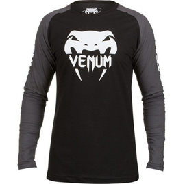 Лонгслів Venum Pro Team 2.0 Long Sleeve T-Shirt Black Grey, Фото № 2