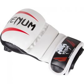 Рукавиці для MMA Venum Elite Sparring MMA Gloves White, Фото № 2