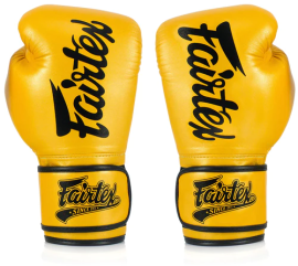 Боксерские перчатки Fairtex BGV18 Super Sparring Gloves Gold, Фото № 3