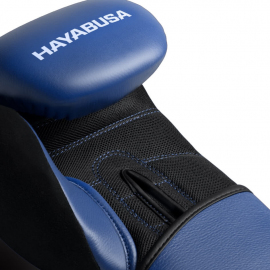 Боксерские перчатки Hayabusa S4 Leather Boxing Gloves Blue, Фото № 3