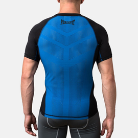 Компресійна футболка Peresvit Air Motion Black Blue Short Sleevе