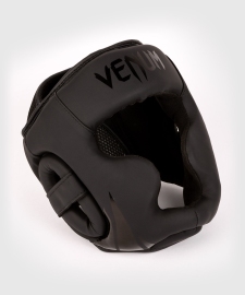 Боксерский шлем для детей Venum Challenger Kids Headgear Black Black, Фото № 2