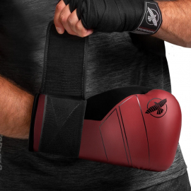 Боксерські рукавиці Hayabusa S4 Leather Boxing Gloves Red, Фото № 5