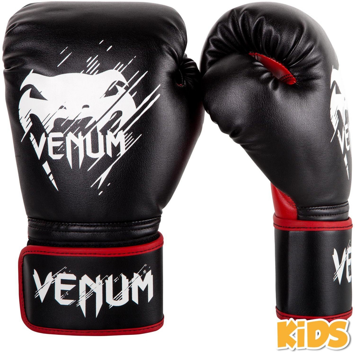 Детские боксерские перчатки Venum Contender Kids Boxing Gloves Black