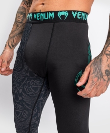 Компрессионные штаны Venum Assassins Creed Reloaded Spats Black, Фото № 6