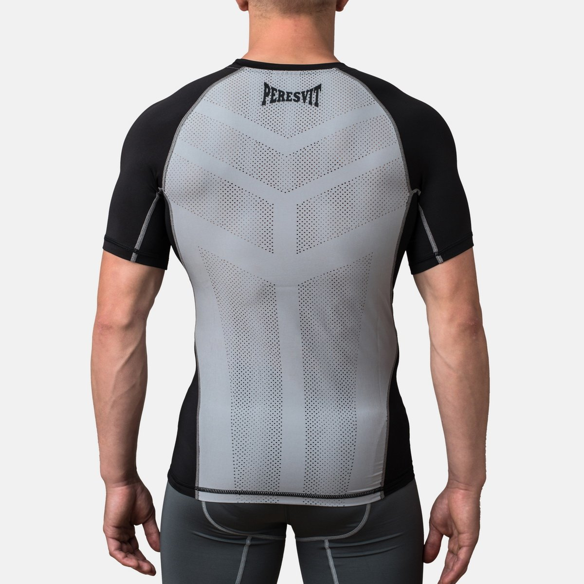 Компресійна футболка Peresvit Air Motion Black Grey Short Sleeve