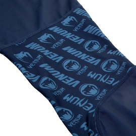 Компресійні штани Venum Logos Tights Navy Blue White, Фото № 6