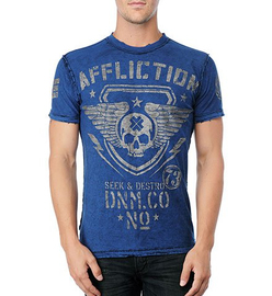Двусторонняя футболка Affliction Hickory T-shirt, Фото № 3