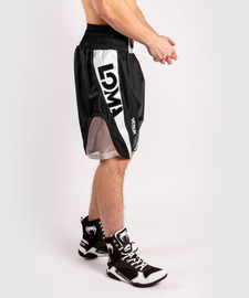 Шорти для боксу Venum Arrow Loma SIgnature Collection Boxing Shorts Black White, Фото № 2