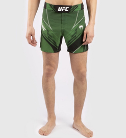 Легкі шорти для ММА Venum Authentic UFC FightNight Short Fit Pro Line Green