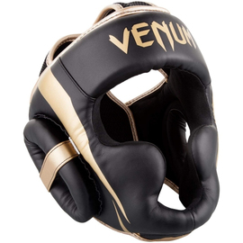 Шолом Venum Elite Headgear Black Gold, Фото № 2