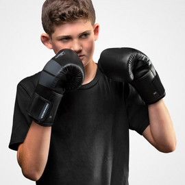 Боксерские перчатки для детей Hayabusa S4 Youth Boxing Gloves Black, Фото № 4