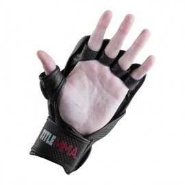 Рукавиці для MMA Title Command Training Gloves Black White, Фото № 2