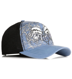 Кепка Affliction Collapse Hat Sky Blue Pigment Dye, Фото № 3
