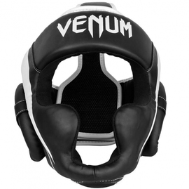 Шолом Venum Elite Headgear Black White, Фото № 2
