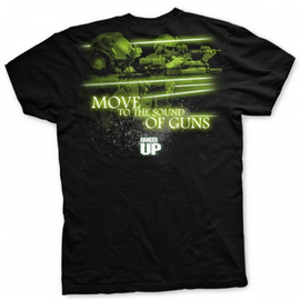 Футболка Ranger Up Move To The Sound Of Guns Normal-Fit T-Shirt, Фото № 2
