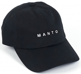 Бейсболка MANTO Low Profile Cap Logotype Black