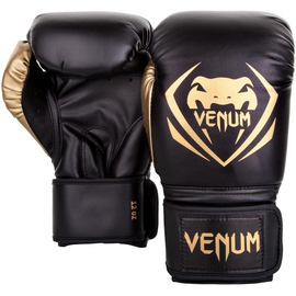Боксерские перчатки Venum Contender Black Gold, Фото № 2