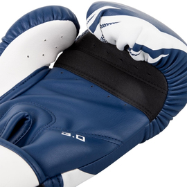 Боксерські рукавиці Venum Challenger 3.0 Boxing Gloves Blue White, Фото № 4
