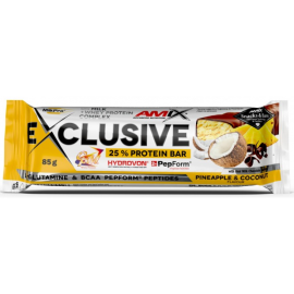 Amix Exclusive Protein Bar 85g Pineapple Coconut