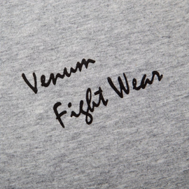 Футболка Venum Giant T-shirt Grey Black, Фото № 7