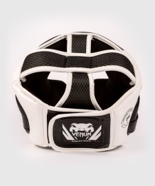 Боксерский шлем для детей Venum Challenger Kids Headgear Black White, Фото № 3