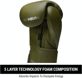 Боксерские перчатки Hayabusa T3 Kanpeki Boxing Gloves Olive Green, Фото № 3