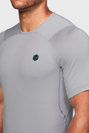 Компресійна футболка Under Armour HeatGear Rush Compression Short Sleeve Grey, Фото № 5