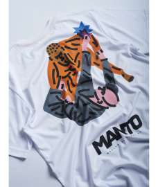 Футболка MANTO T-shirt BJJ Gym 2.0 White, Фото № 3