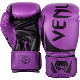 Боксерські рукавиці Venum Challenger 2.0 Boxing Gloves Purple Black, Фото № 2
