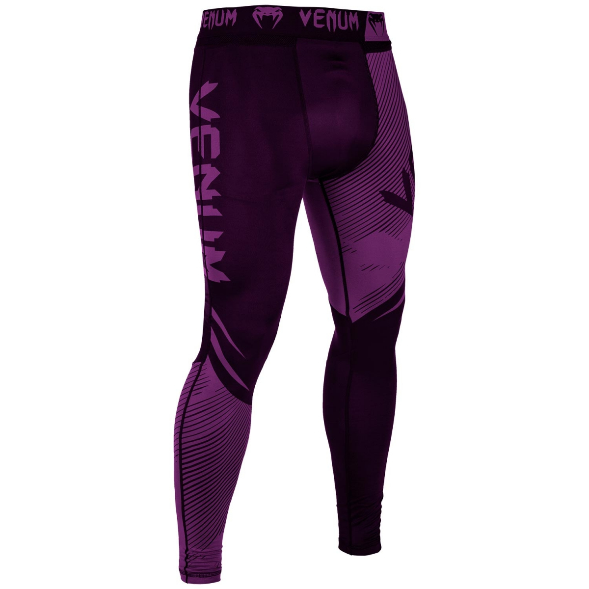 Компресійні штани Venum NoGi 2.0 Spats Black Purple