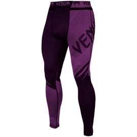 Компресійні штани Venum NoGi 2.0 Spats Black Purple, Фото № 3