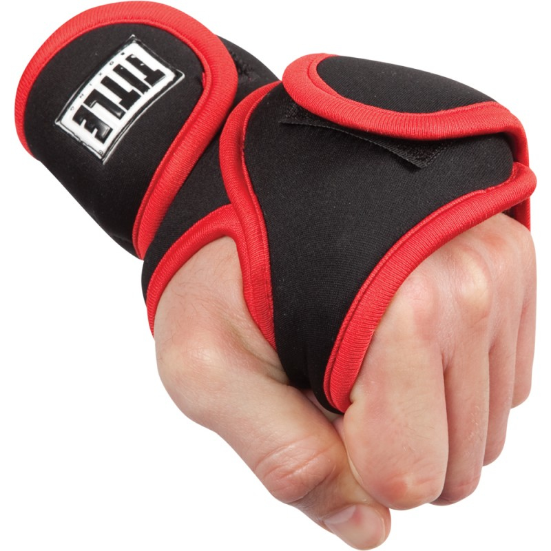 Рукавиці з обважувачами TITLE Deluxe Weighted Gloves