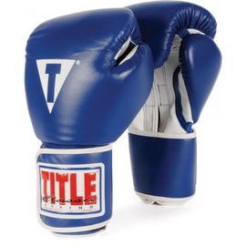 Боксерські рукавиці Title Classic Pro Style Training Gloves Blue