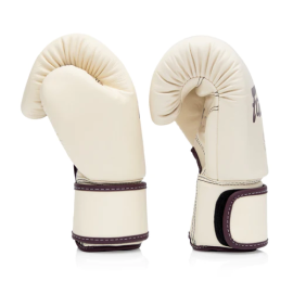 Боксерські рукавиці Fairtex BGV16 Leather Muay Thai Boxing Gloves Khaki, Фото № 3