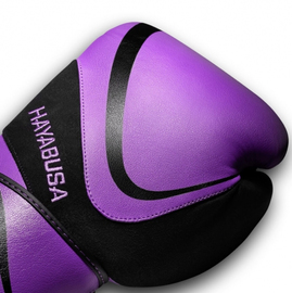 Боксерские перчатки Hayabusa H5 Boxing Gloves Purple Black, Фото № 2