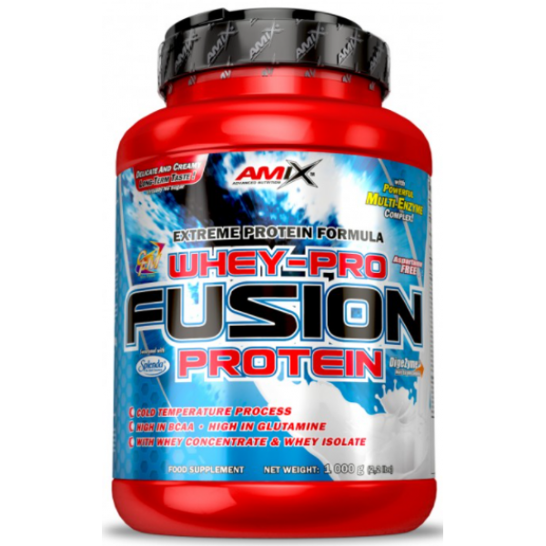 Сывороточный протеин Amix Whey-Pro Fusion 1000g Cookies Cream