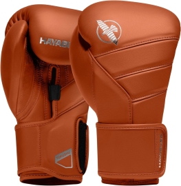 Hayabusa T3 Kanpeki Boxing Gloves Clay Orange