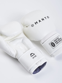 Боксерські рукавиці MANTO Boxing Gloves Impact White, Фото № 2