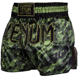 Шорти для тайського боксу Venum Tecmo Muay Thai Shorts Khaki