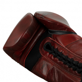 Бойові рукавиці Title Boxing Blood Red Leather Sparring Gloves, Фото № 4