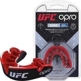 Детская капа OPRO Self-Fit UFC Full Pack Junior Silver, Фото № 2