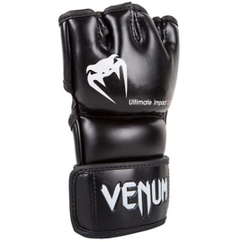 Рукавички Venum Impact MMA Gloves - Skintex Leather - Black, Фото № 3