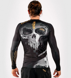 Рашгард Venum Skull Rashguard Long Sleeves Black, Фото № 4