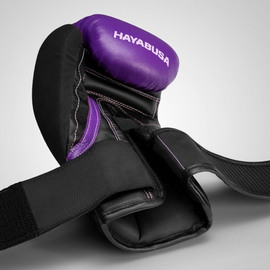 Боксерські рукавиці Hayabusa T3 Boxing Gloves Purple Black, Фото № 3