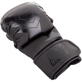 Перчатки для MMA Ringhorns Charger Sparring Gloves Black Black, Фото № 4