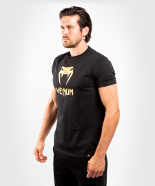 Футболка Venum Classic T-Shirt Black Gold, Фото № 3